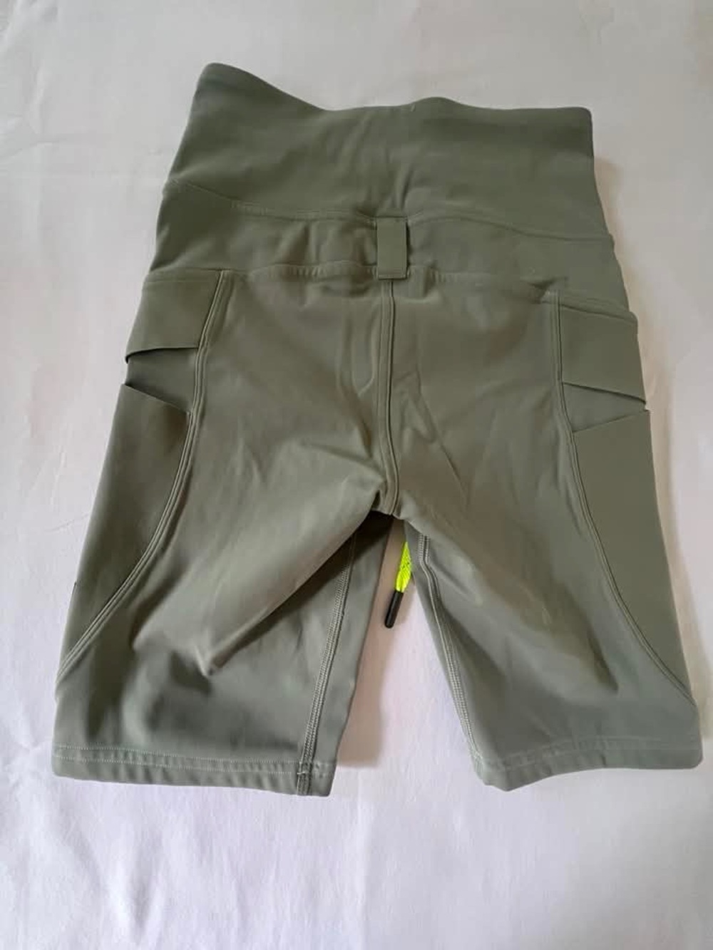 lululemon athletica Olive Green High-Rise Bike hiking Shorts
